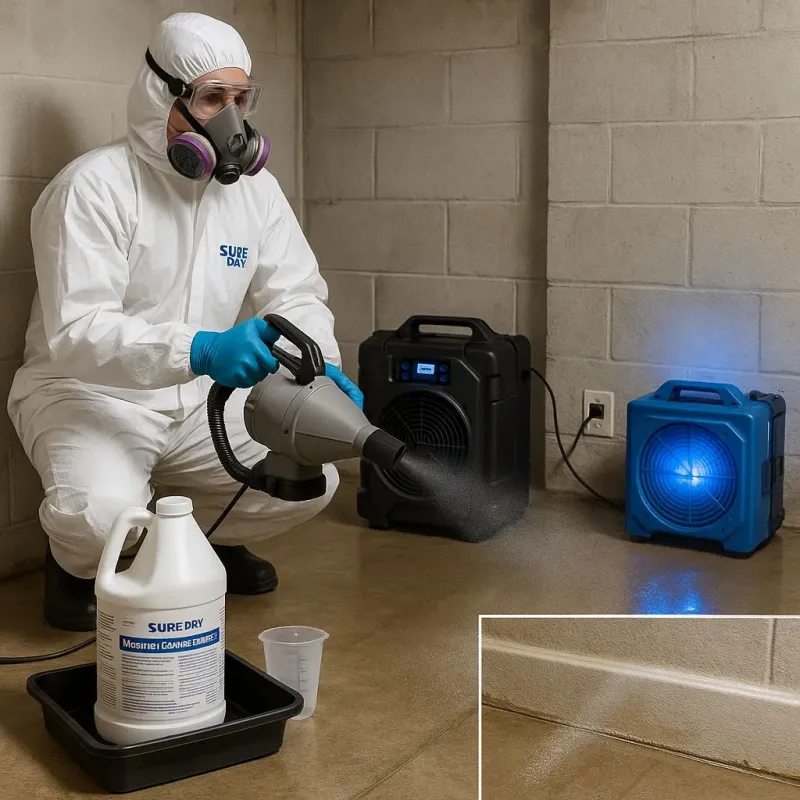 Sanitization and Odor Removal process in Egg Harbor City, NJ