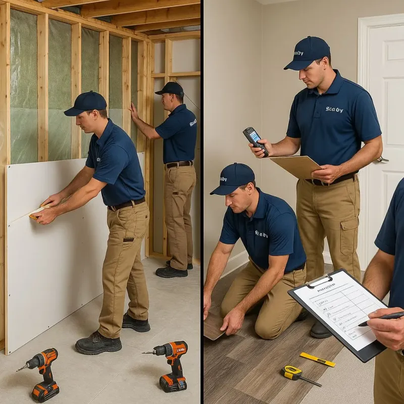 Repairs and Reconstruction process in Egg Harbor City, NJ